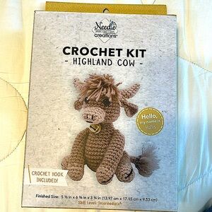 Crochet kit Highland cow